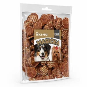 Akinu MASÍČKA Kachní chipsy pamlsek pro psy 300 g