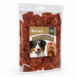Akinu MASÍČKA Králičí pásky pamlsek pro psy 300 g