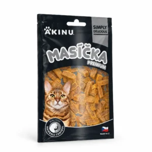 Akinu MASÍČKA PREMIUM Hairball Control pamlsek pro kočky 50 g