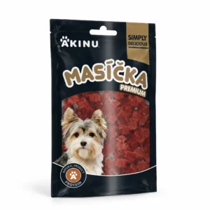 Akinu MASÍČKA PREMIUM Kachní maso pamlsek pro psy 75 g