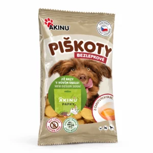 Akinu Bezlepkové piškoty pamlsek pro psy 120 g