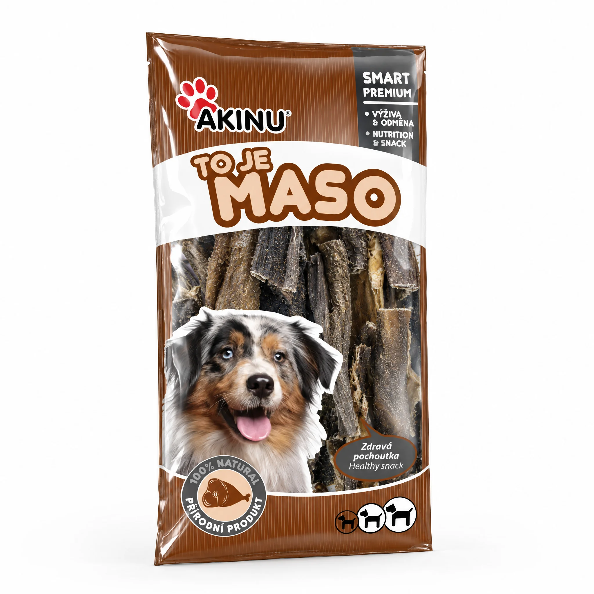 Akinu Hovězí dršťky pamlsek pro psy 500 g