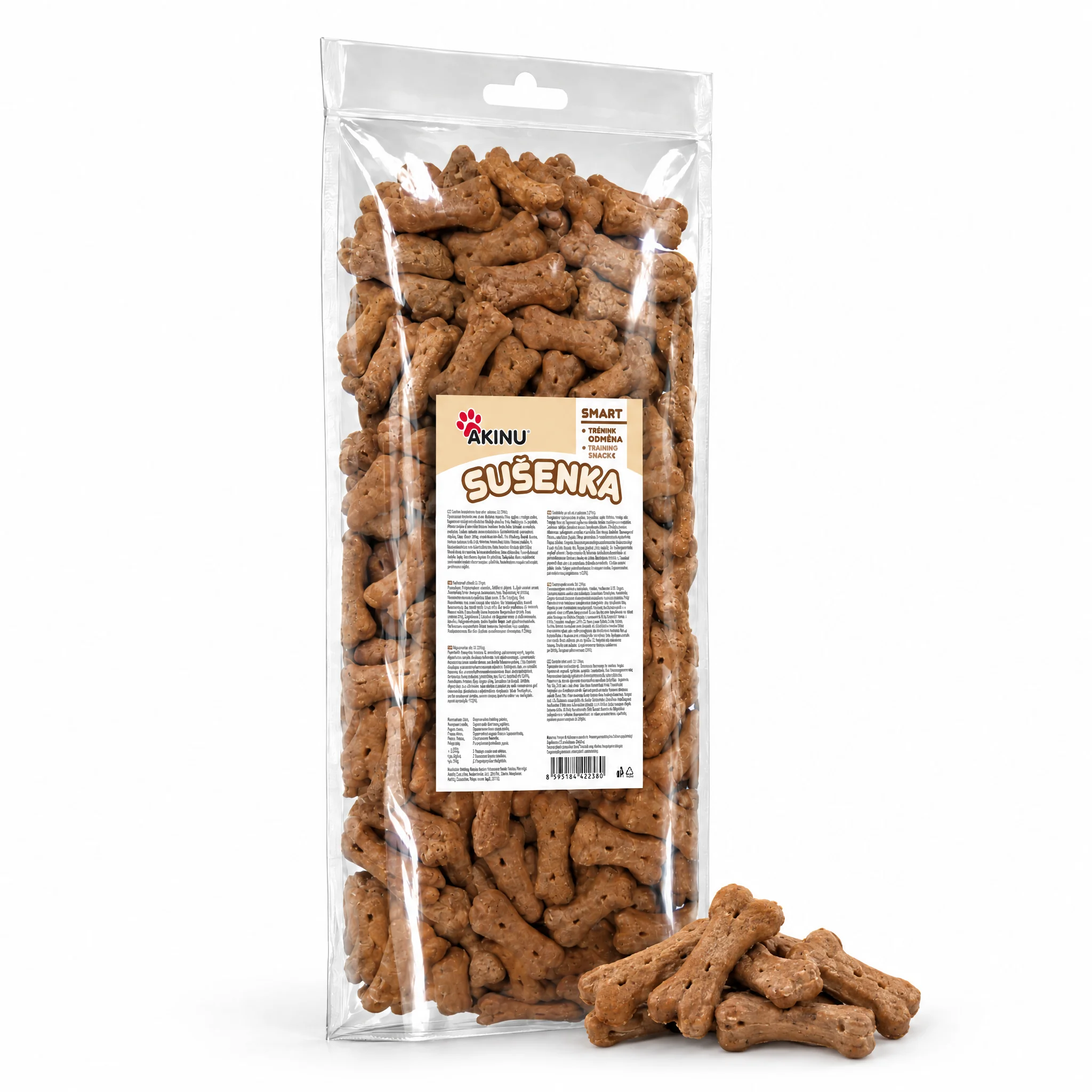 Akinu Kosti sušenka se zinkem pamlsek pro psy 1 000 g