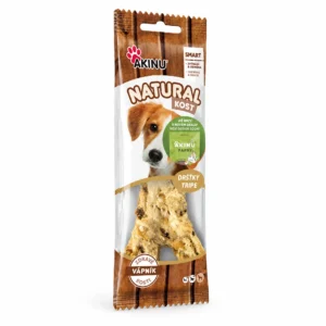 Akinu NATURAL Kost s dršťkami pamlsek pro psy 1 ks