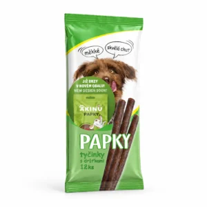 Akinu PAPKY Tyčinky s dršťkami pamlsek pro psy 12 ks