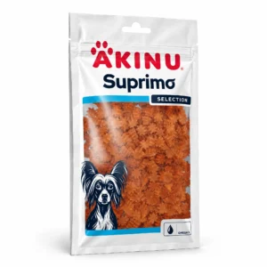 Akinu SUPRIMO SELECTION Losos pamlsek pro psy 75 g