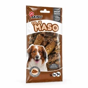 Akinu Sušené plíce pamlsek pro psy 60 g