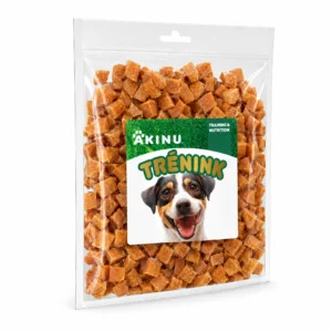Akinu Trénink Lososové kostky pamlsek pro psy 400 g