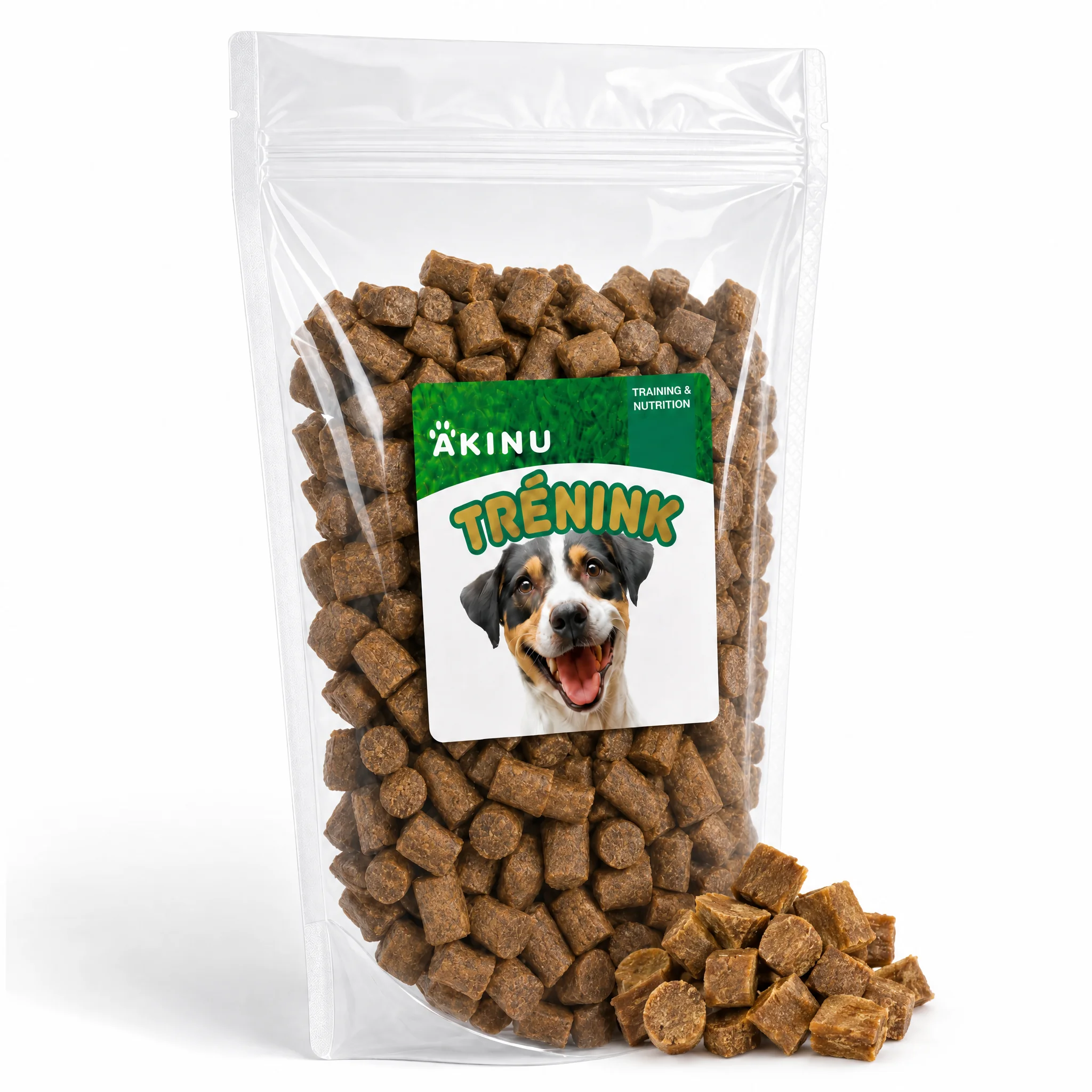 Akinu Trénink hovězí válečky pamlsek pro psy 400 g