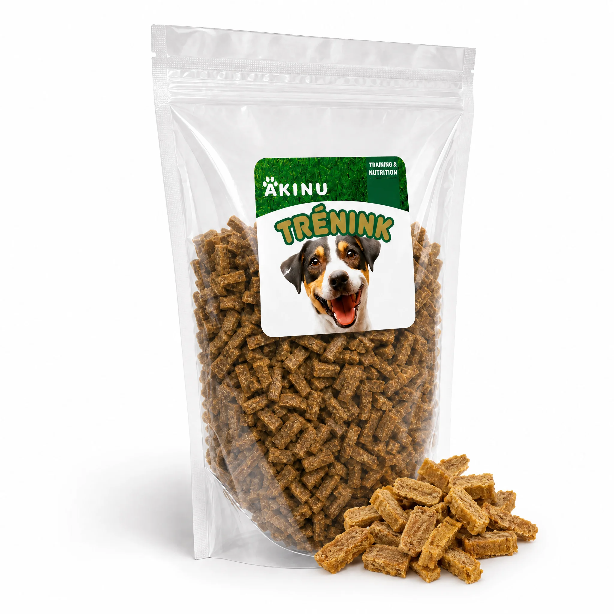 Akinu Trénink kuřecí kousky pamlsek pro psy 400 g