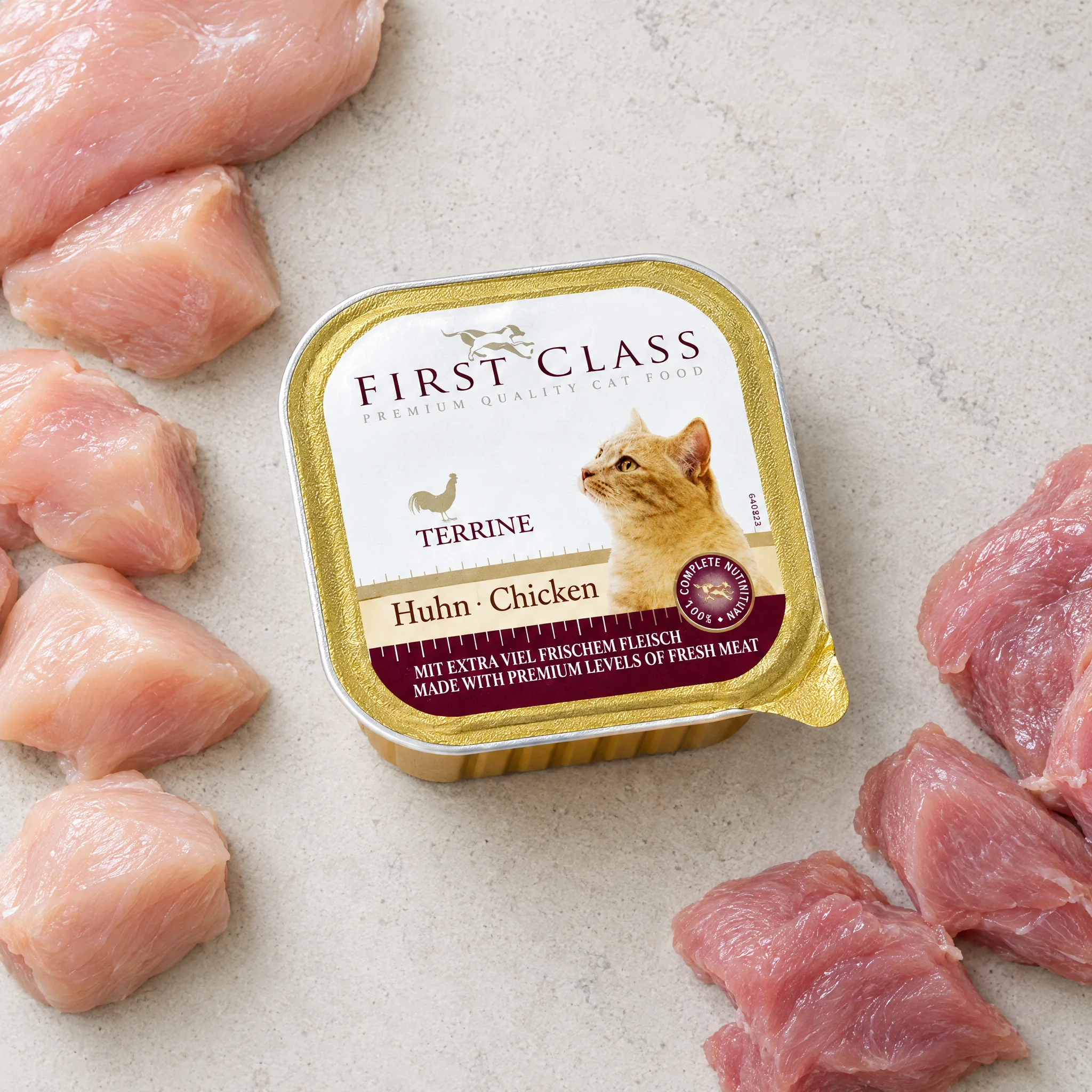 FIRST CLASS Drůbeží paštika pro kočky 100 g