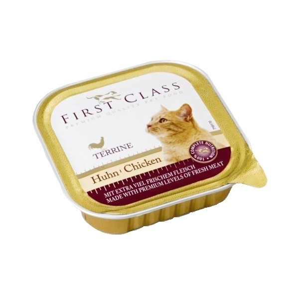 FIRST CLASS Drůbeží paštika pro kočky 100 g